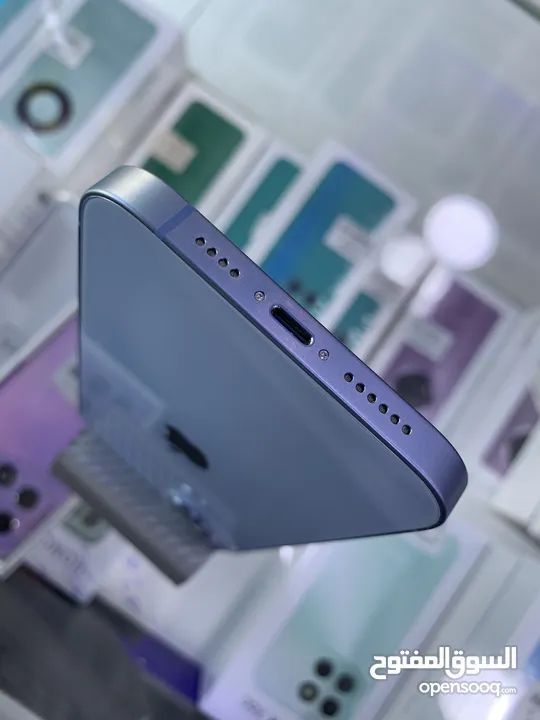 iPhone 14 plus 256G مستعمل بحالة الجديد مش مفتوح ولا مصلح كفالة محل على الفاتورة