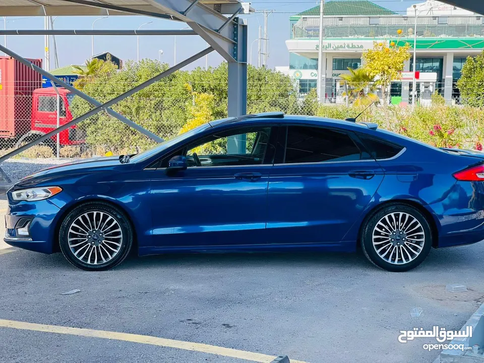 فورد فيوجن بحالة الوكاله لون مميز وجميل محدثه 2019 ثلاث جيد الصلاه عالنبي