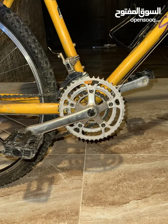 بسكليت ياباني جبلي specialized Rock كامل المنيوم سنوبرص أمامي غيار امامي غيار خلفي بريك امامي وخلفي