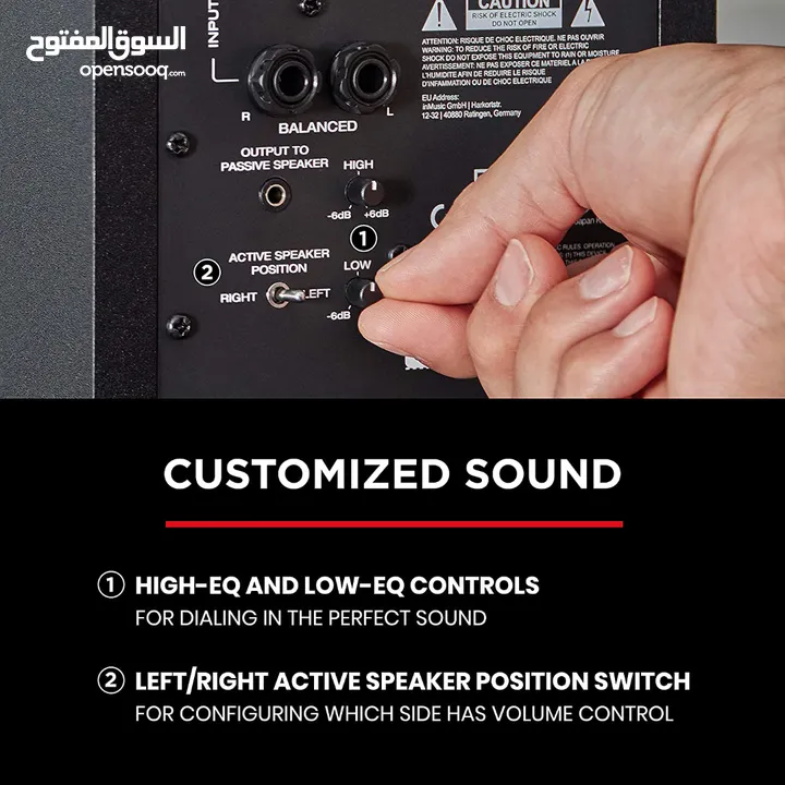 سماعات ستديو مونيتر M-Audio BX4-120-Watt Speakers/Studio Monitors