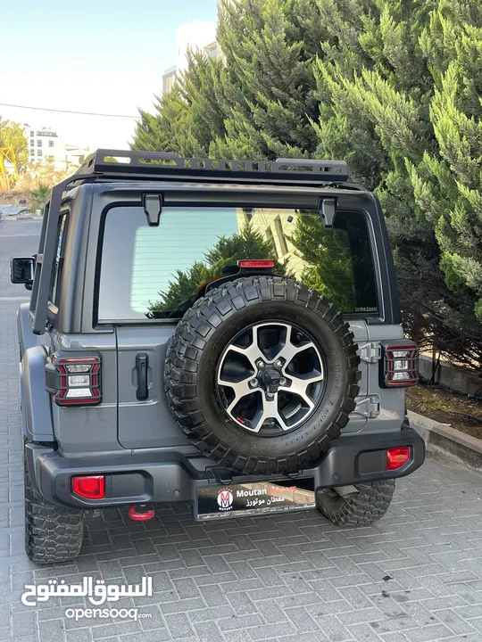 Jeep wrangler rubicon unlimited  الحبة الوحيدة والمميزة بالاضافات في البلاد