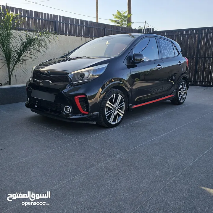 كيا مورننج 2018 فل فل اضافات فتحه بصمه ليدات  تحكم عداد60 بوية شركة
