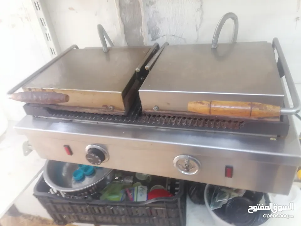 غريل كهربائي للمطاعم electronic grill