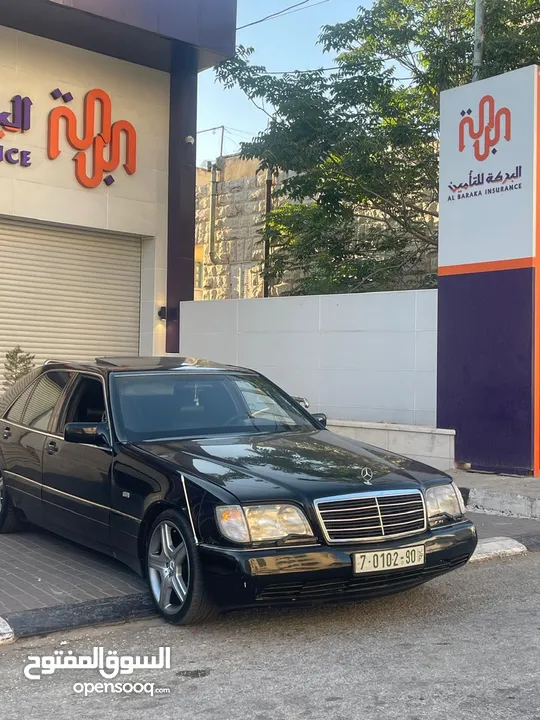 مرسيدس شبح w140 s320 بنزين