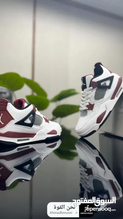 Jordan 4 الجديد الحصري طبي  ماركة مميزة راحة وحيوية ونشاط  كوالتي  ألوان مميزه  45-40