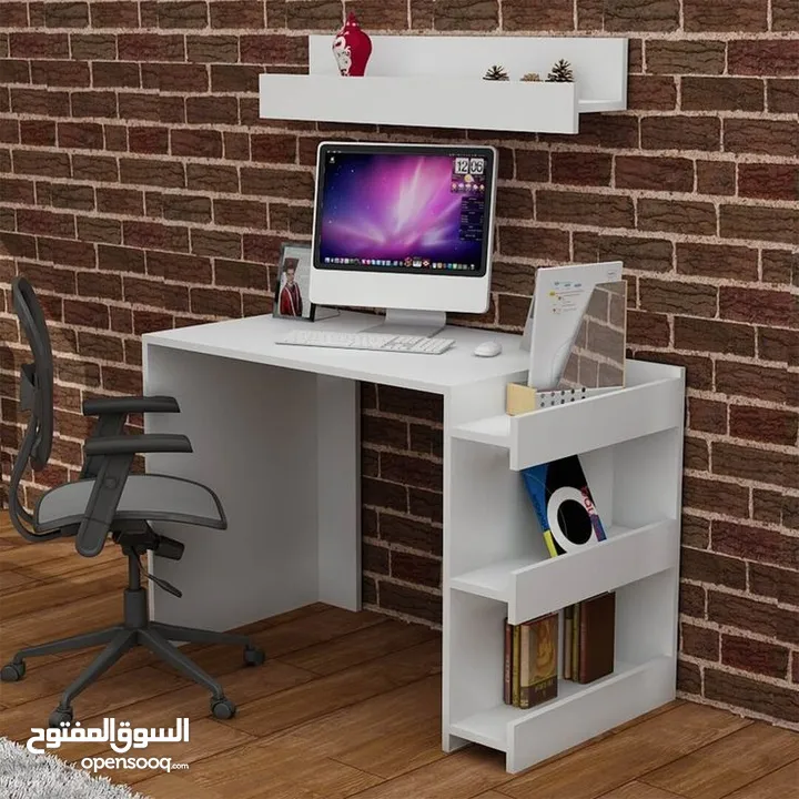 طاولة عمل /مكتب دراسي مودرن  شامل التوصيل والتركيب