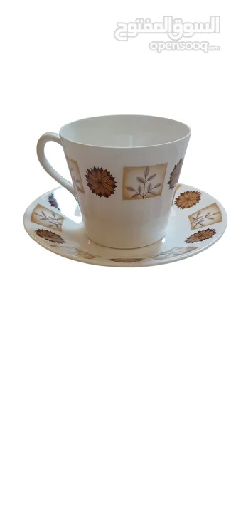 فنجان وصحن فاخر - ماركة Royal Vale الإنجليزية الأصلية