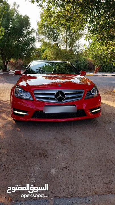 م سبدس بنز c250 2014 كوبيه  أعلى درجة بالمواصفات لون مميز بحالة فوق الممتازة