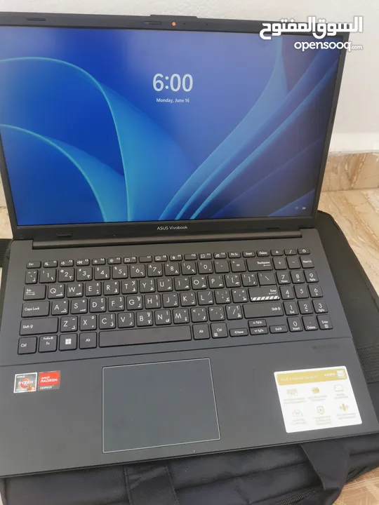 لابتوب ايسوس فيفوبوك جو 14/15 ASUS Vivobook Go معاه كرتون استعمال خفيف جهاز ممتاز ونظيف