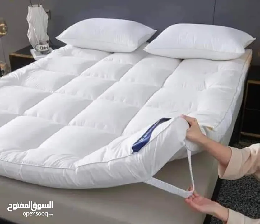 لبادة الفرشة الفندقية