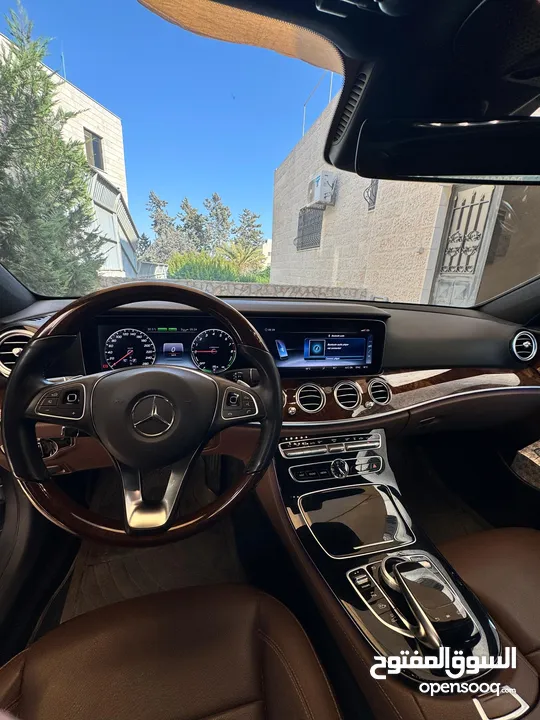 Mercedes E350e 2018 وارد الشركة غرغور و صيانة داخل الشركة
