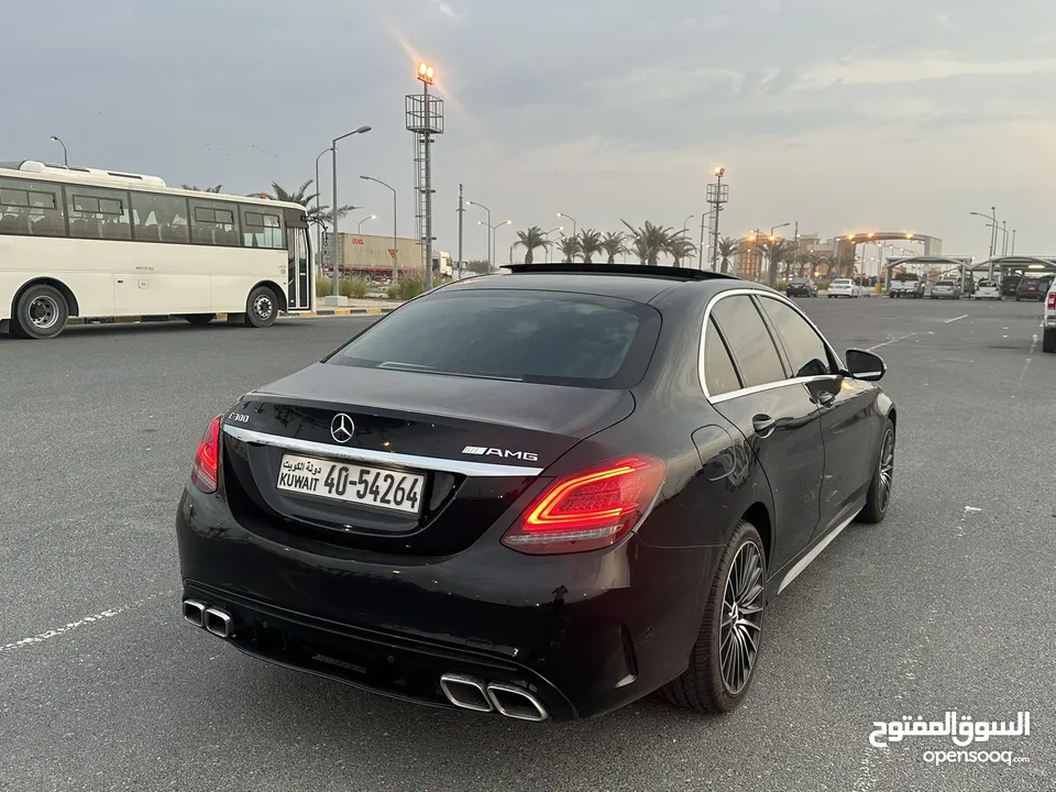 للبيع مرسيدس قمة بنظافه c300 ‏AMG كامل المواصفات بانوراما