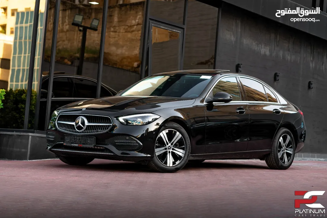 2024 Mercedes C180 – فتحة سقف – وارد المانيا للبيع