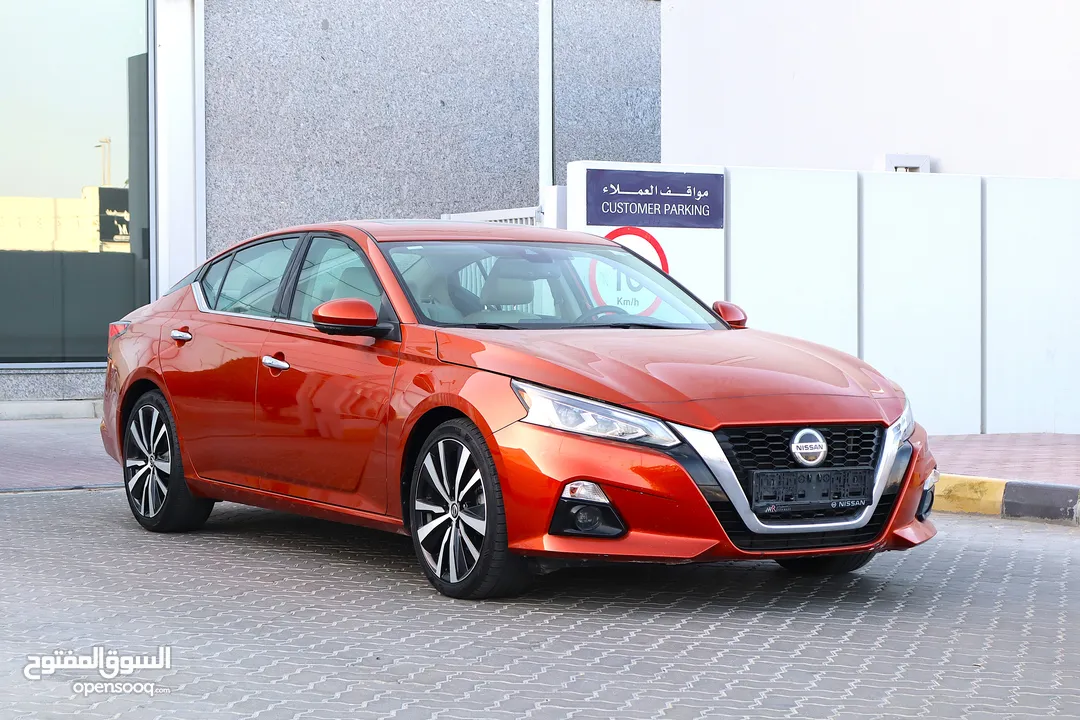 NISSAN ALTIMA SL - 2020 MODEL - 2.5L GCC SPECS - ORIGINAL PAINT