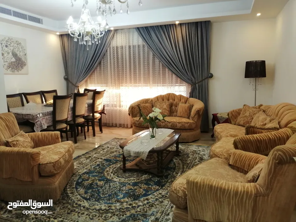 شقة مفروشة مميزة للايجار 3 نوم في عبدون