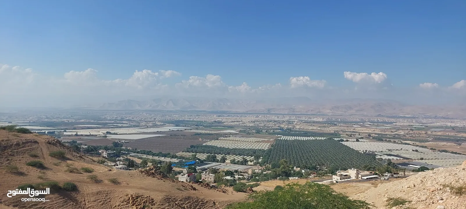 ارض بالغور بأعلى قمه مطله عفلسطين