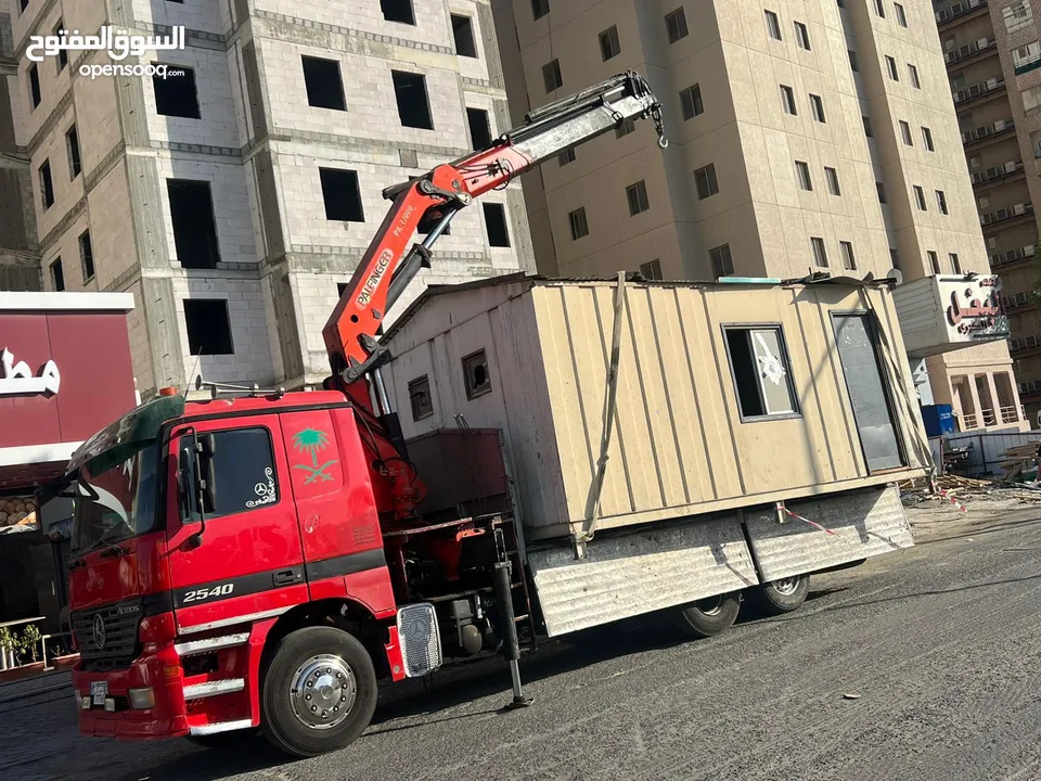 الايجار كرين معاه لوري كرين جميع مناطق الكويت