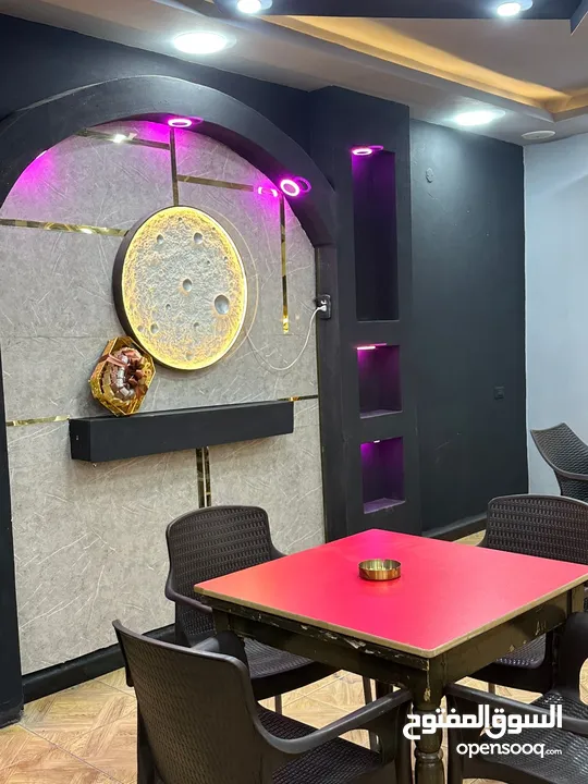 مقهى شعبي  للبيع مع جميع معداتو