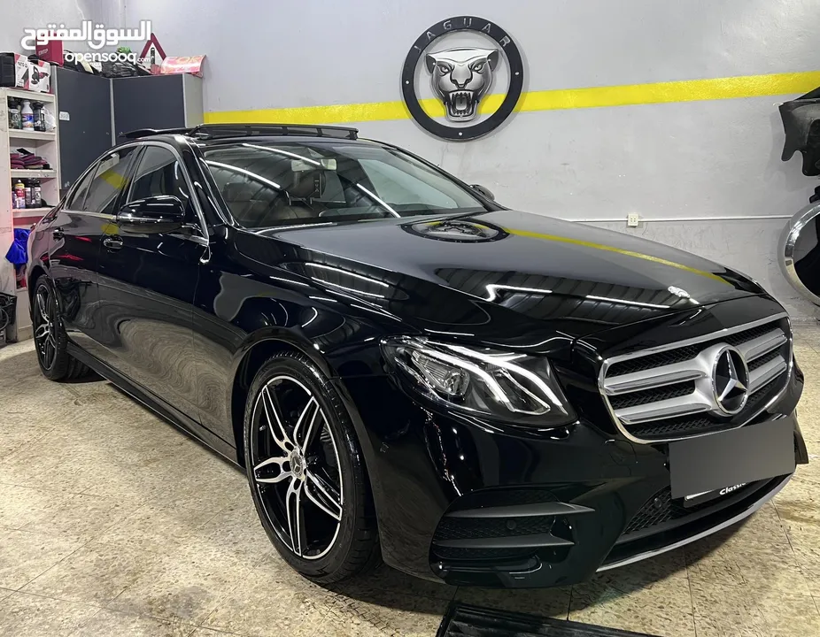 مرسيدس e200 2017 وارد غرغور  عداد 55000