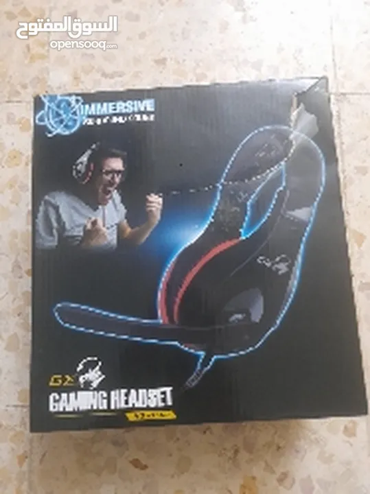 سماعات Gx Gaming Headset جداد