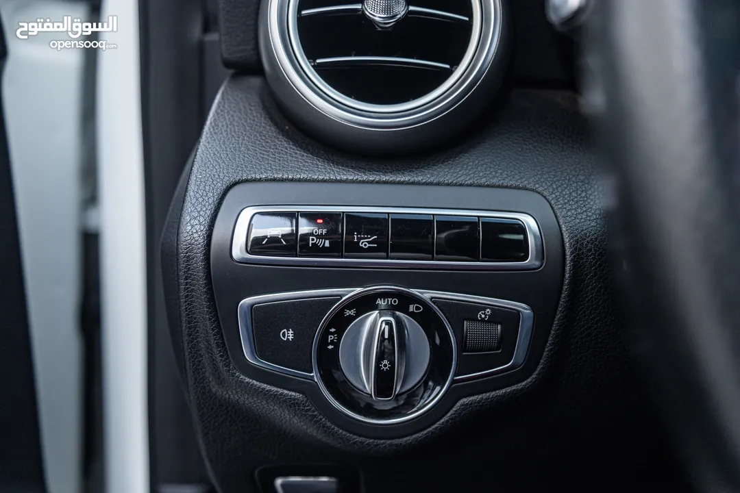 Mercedes C200 Amg kit 2015 مميزة جدا،  وارد و بحالة الوكالة
