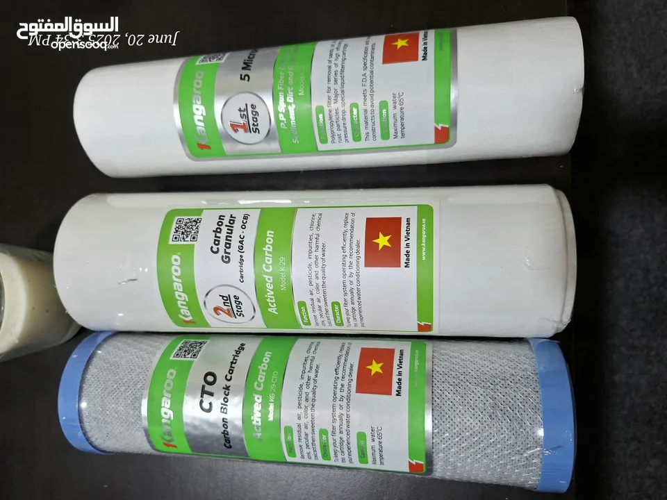 فلتر ماء ممتاز 7 مراحل فلاتر جديدة للبيع