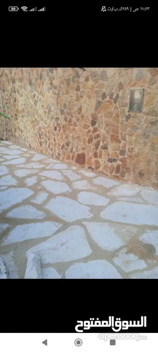 مقاولات بناء جدران حجر طلياني تبليط ساحات حجر  تعمير اراضي وتشييك وبناء جدران سلاسل حجرية