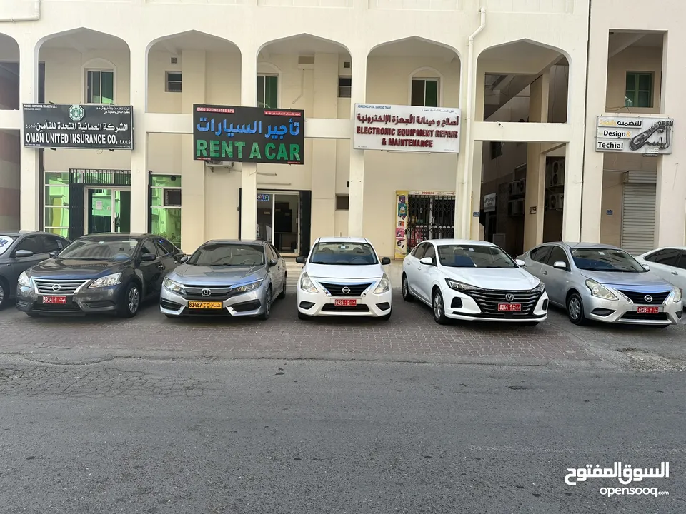 تأجير نيسان صني الشهري 6 ريال RENT A CAR 6rials monthly