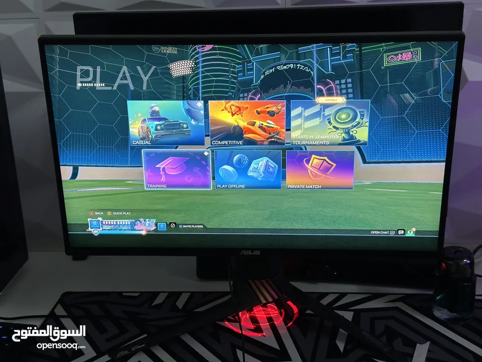 شاشه asus  240hz