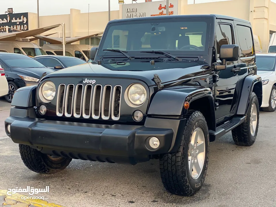 Jeep Wrangler Sahara 2016 black