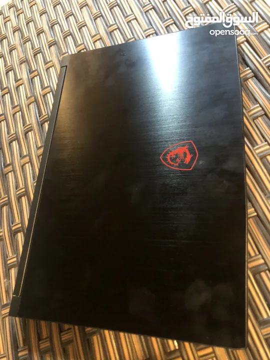 لابتوب msi استعال بسيط جدا شبه جديد (لم يتم صيانته مسبقًا)  جميع القطع الاصلية  مع شاحنه الاصلي