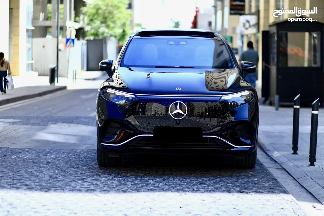 للبيع  مرسيدس MERCEDES EQS 580 SUV 4MATIC  موديل 2023  كهربائية بالكامل  7 مقاعد  فل كامل