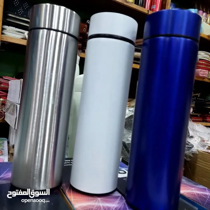 مج حراري ديجيتال حافظه قهوه حراريه مع شاشه تظهر درجه الحراره