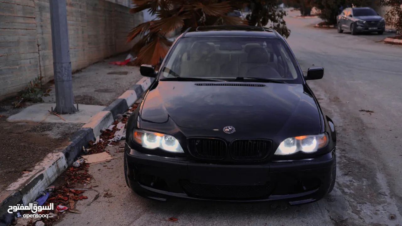 بي ام دبليو e46 2003 بسعر حرق