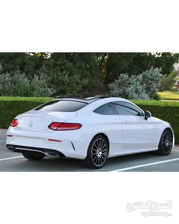 مرسيدس بنز اي ام جي  C200 كوبي خليجي 2019 تشييكات الوكالة Mercedes Benz AMG C200 COUPE 2019