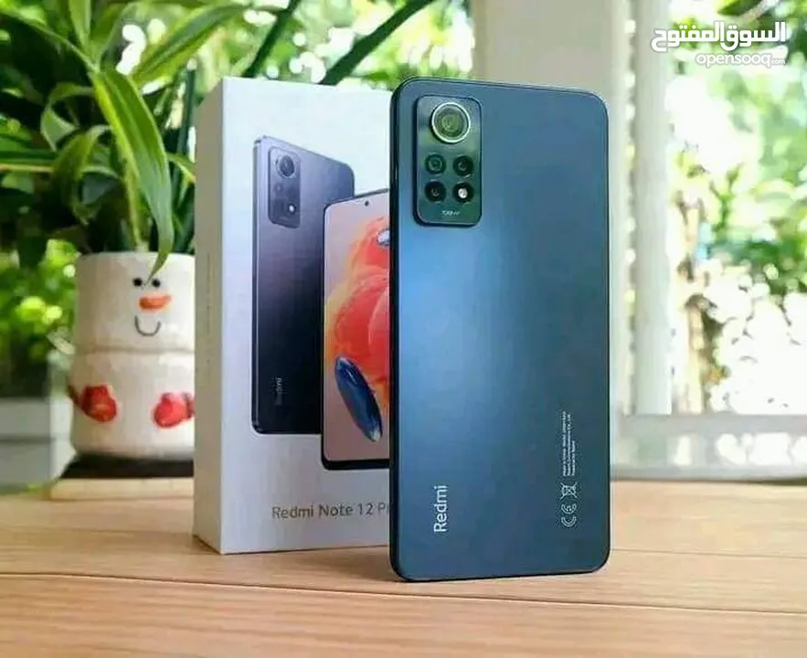 مستعمل اخو الجديد Not 12 pro رام 16 جيجا 256 أغراضة والكرتونه الأصلية متوفر توصيل