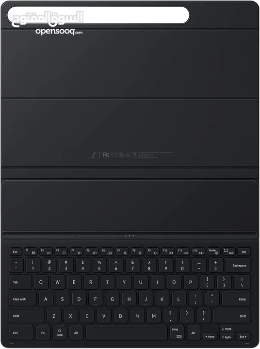 SAMSUNG Galaxy Tab S9 FE+ S9 + Book Cover Keyboard كفر تابلت سامسونج اس 9 بلس اس 9 بلس اف ي