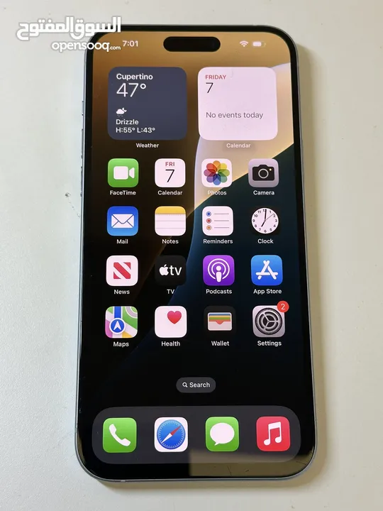 iPhone 15 plus - 128GB - سعر حرق- مشفر - مش مفتوح