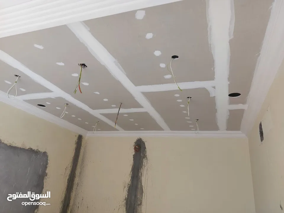 False celling gypsum work