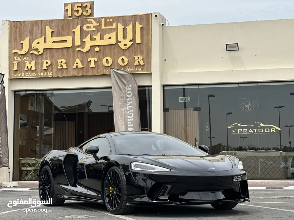 MCLAREN GT 2022 GCC BLACK COLOR FIRST OWNER