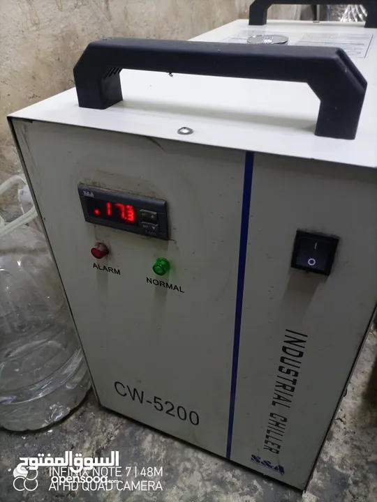 ماكينه قص ليزر co2 راسين مساحة عمل 100*160