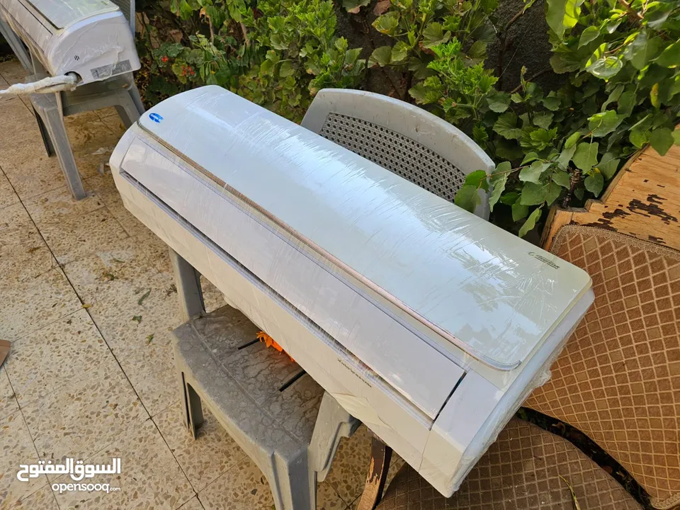 مكيف 1 طن مستعمل بحالة الوكاله  REYX مصنع ميديا فل انفيرتر توب نضافه شامل التركيب