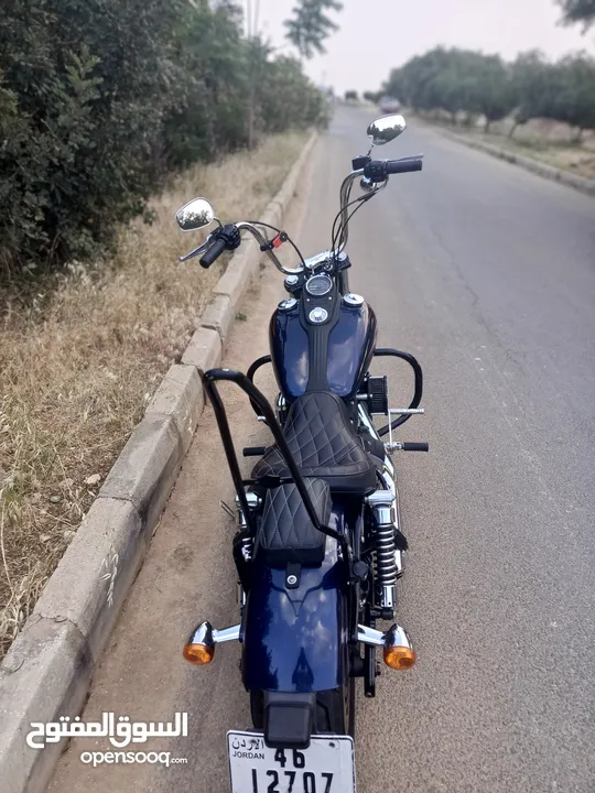 Harley Davidson street bob 2013.1700ccبحاله الوكاله