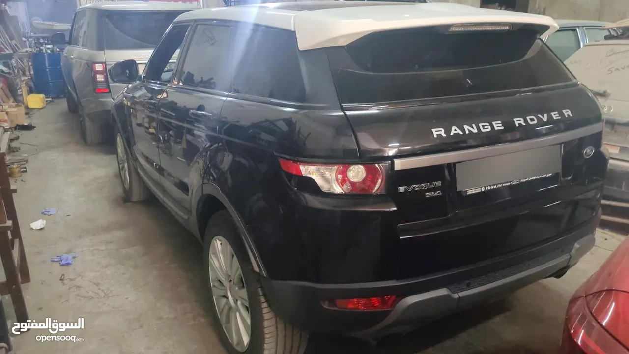 Range rover evoque 2015  4x4 لقطة عداده 55 الف