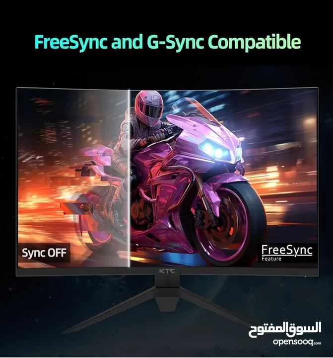 شاشة curve 32 inch KTC