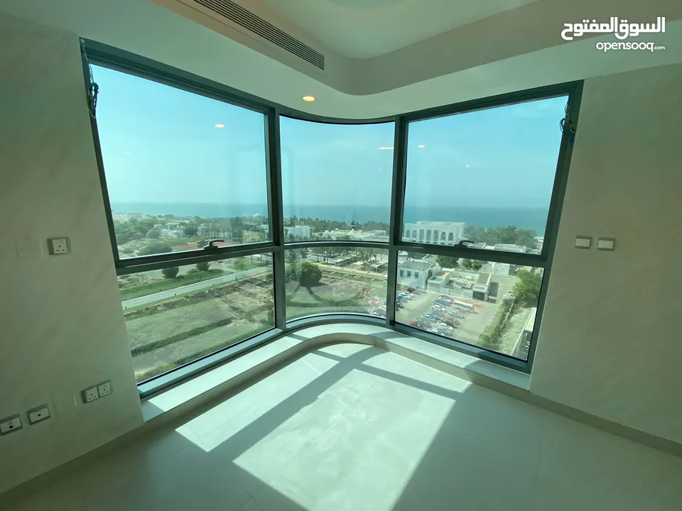 3 + 1 BR Amazing Sea View Apartment in Ghubrah