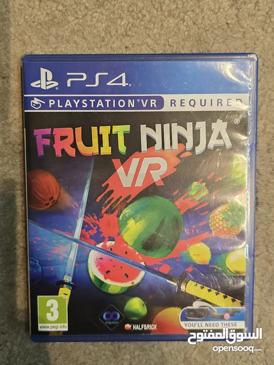 PSVR 1  نظارة الواقع الافتراضي