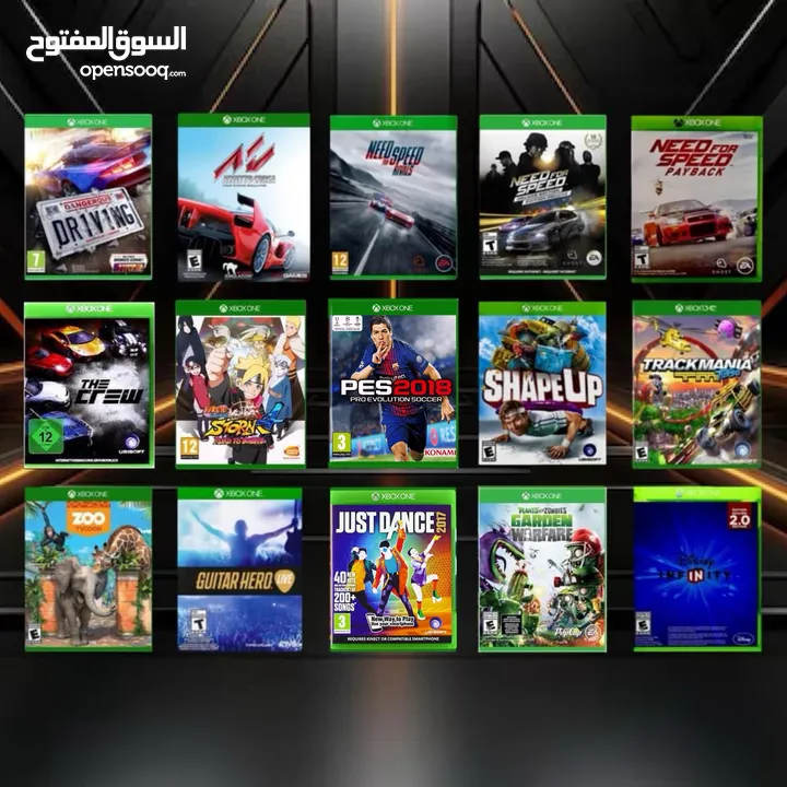 Xbox Game Cd’s for series x & one x/s  أقراص ألعاب لاجهزه إكس بوكس سيريس & ون