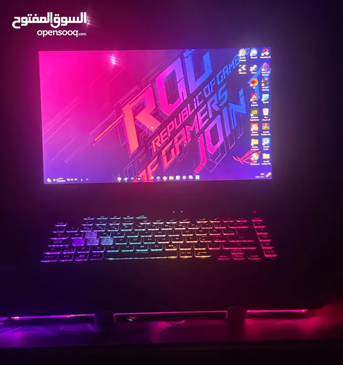 بكرت 3070 Asus rog strix g16 للبيع او مراوس بتجميعه محترمة