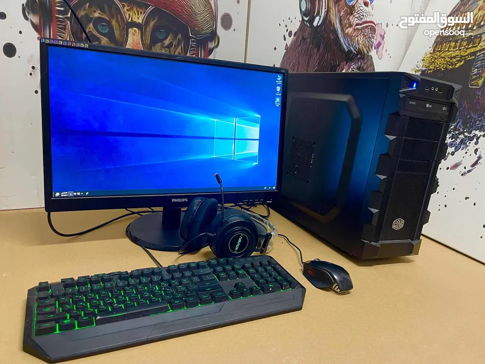للبيع جهاز كمبيوتر PC Gaming